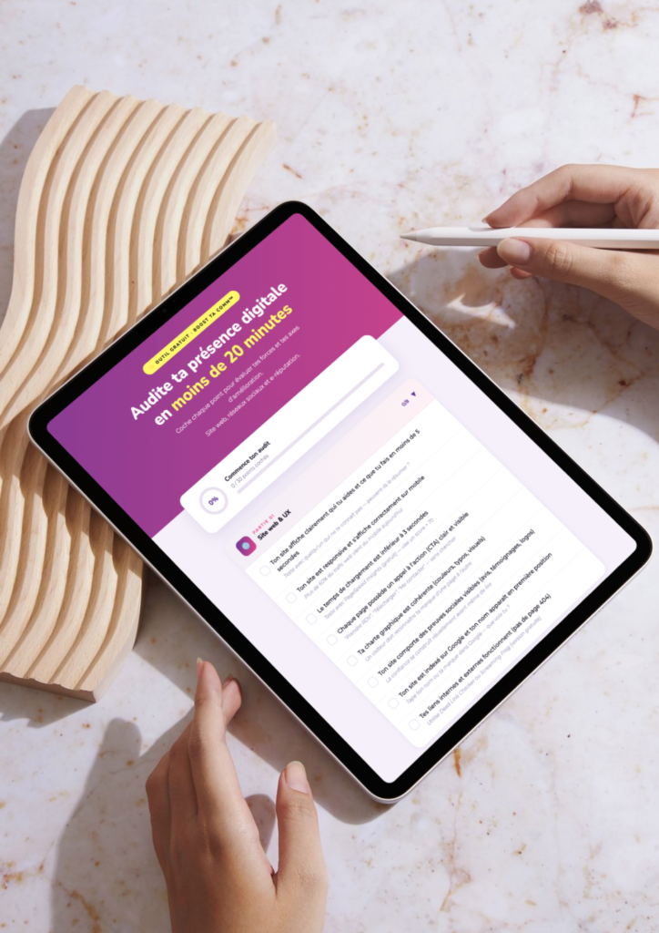 Des ressources gratuites checklist d'audit digital