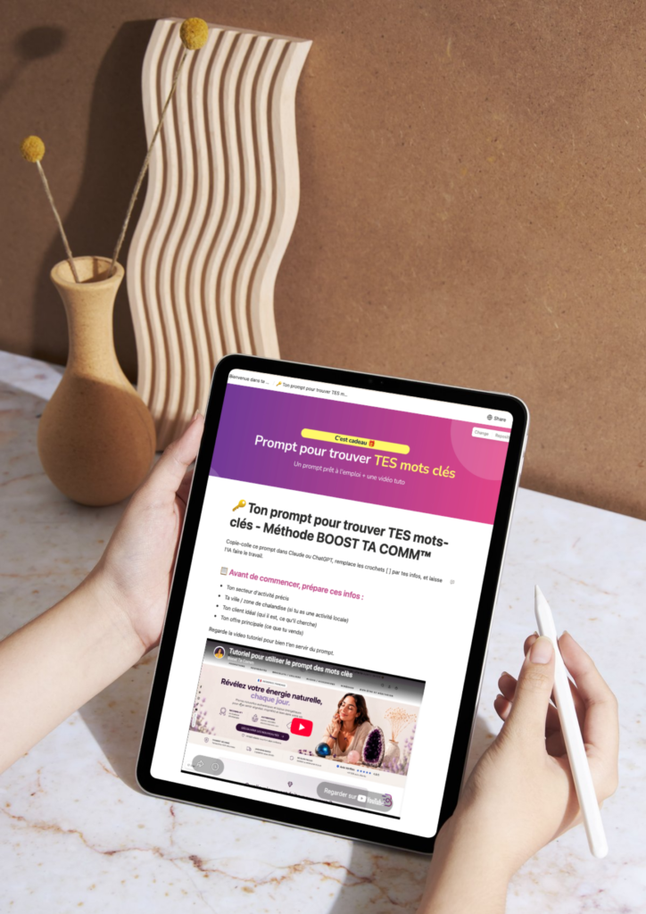 Des ressources gratuites prompt pour trouvers TES mots clés